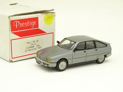 Prestige Résine 1/43 - Citroen GSA X3 Berline 1982 Grise - Photo 1/2