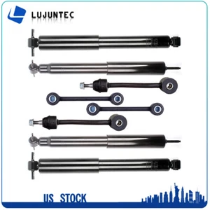 8 Pieces For 1997-2006 Jeep Wrangler Front & Rear Shock Absorber & Sway Bars Kit - Picture 1 of 5