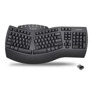 Perixx PERIBOARD-612, 2.4GHz Wireless Ergonomic Split Keyboard Bluetooth - Picture 1 of 7