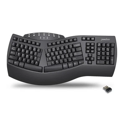 Perixx PERIBOARD-612, 2.4GHz Wireless Ergonomic Split Keyboard Bluetooth - Image 1 of 4