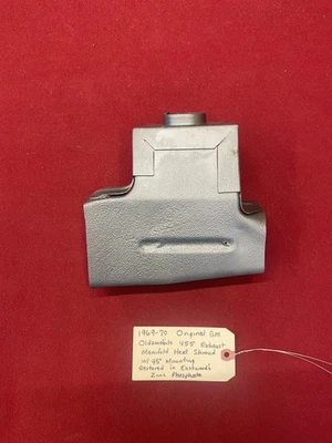 1969-70 Оригинальный теплозащитный экран выпускного коллектора GM Oldsmobile 455 - Изображение 1 из 4