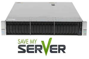 HP Proliant DL380 G9 Server | 2x E5-2697 V3 512GB RAM 8x1.2TB SAS 8x1TB SATA - Picture 1 of 5