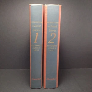 Introduction to Social Science: A Survey Of Social Problems, Volumes 1 & 2, 1942 - Picture 1 of 22