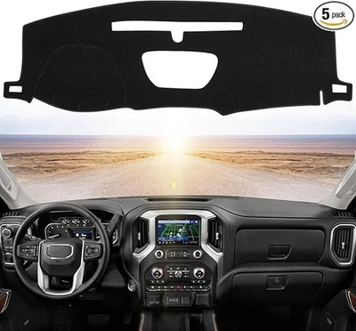 2019-22 Chevy Silverado/GMC Sierra 1500, 2500HD, 3500HD Dash Mat - Image 1 of 4