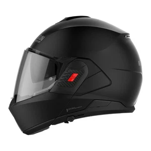 CASCO MOTO MODULARE REVERSIBILE NOLAN N120-1 CLASSIC N-COM NERO OPACO TAGLIA M - Foto 1 di 5