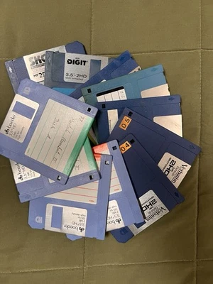 11x 3,5” Disketten Mix HD/2HD – Boeder, Verbatim, Digit, Sharp – Retro Sammlung - Bild 1 von 4