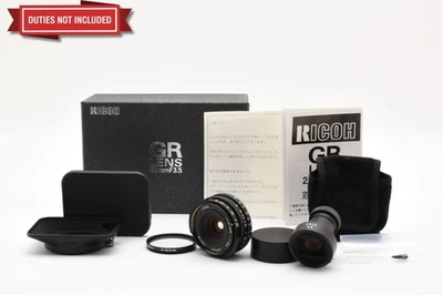 [Quase não usado na caixa com visor] RICOH GR 21mm f/3.5 preto L39 do Japão - Imagem 1 de 4