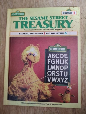1983 Book Sesame Street Treasury Volume 1 - Image 1 of 4