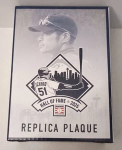 Seattle Mariners - Ichiro Suzuki - HOF Plakette Replica - SGA 8.10.25 NEU 🔱🔱🔱🔱 - Bild 1 von 4