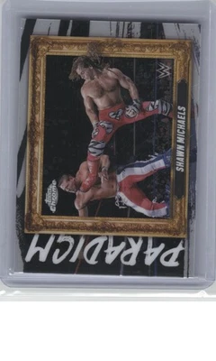 2025 Topps Chrome WWE #PAR-SML Shawn Michaels Paradigm B16R1C42 - Image 1 of 2