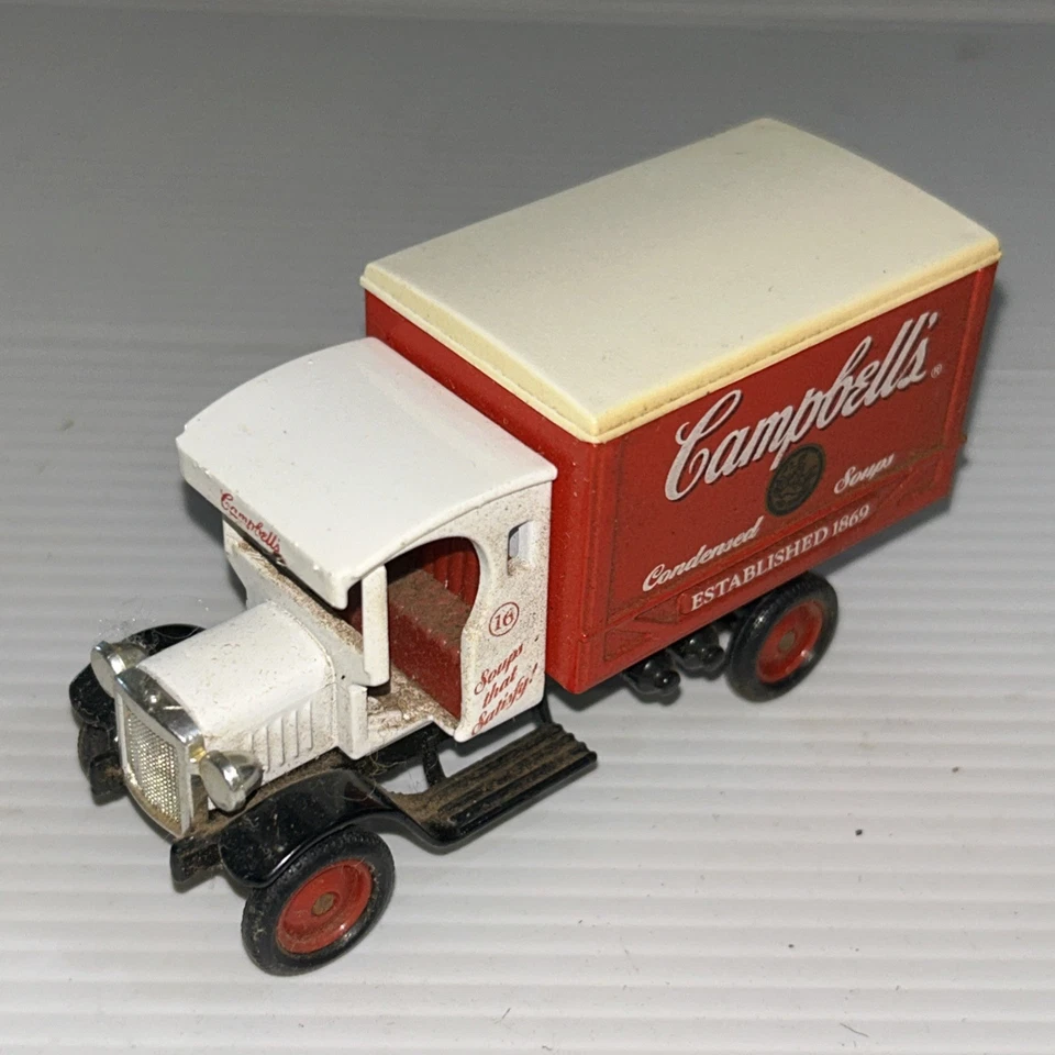 Lledo Days Gone 1926 Dennis Delivery Van White Campbell’s Soups Diecast Matchbox - image 1 of 4