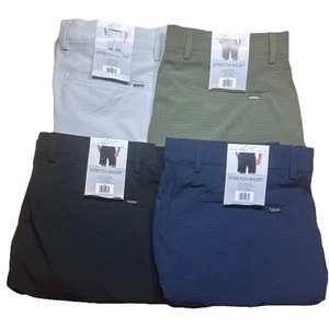 Greg Norman Men's Stretch Shorts Lightweight Variety Colors Sizes - Picture 1 of 19