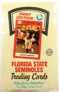 Caja de cera Collegiate Collection Florida State Seminoles 1990-91 (36 paquetes) - Imagen 1 de 1