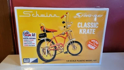 MPC Schwinn Sting-Ray Classic 'Orange' Krate in 1/8 Scale NEW  SEALED KIT. - Image 1 of 4