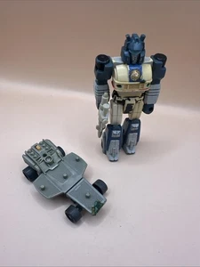Vintage Transformers G1 Action Masters Jazz With Turbo Board Hasbro Complete - Imagen 1 de 9