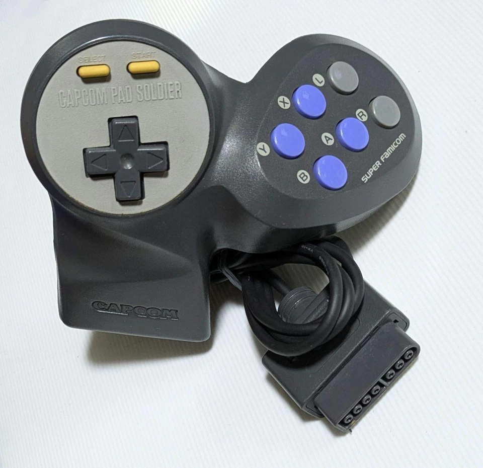 Capcom pad soldier Super famicom controller snes Nintendo Japan Used - Image 1 of 1