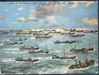 Shipping - Everard & Son Fleet at D Day Landings Postcard 100 X 135 mm