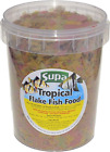 Supa Aquarium Fish Food Tropical Flake 1 Litre | Premium Quality Nutritious Fish