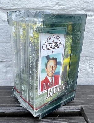 JIM REEVES Readers Digest Cassette Sealed X 3 Country Music. GREATEST HITS. - Image 1 of 4