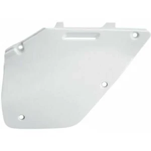 laterali portanumero Ufo Suzuki Rm 125 / 250 1996 1997 1998 1999 2000 bianco - Foto 1 di 1