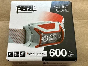 NUEVO FARO PETZL ACTIK CORE 600 COLOR ROJO ENVÍO RÁPIDO GRATUITO - Imagen 1 de 4