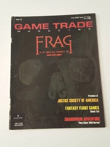 Vintage Game Trade Magazine #16 GMT Shadowrun  RPG Adventure June 2001 Alliance - Picture 1 of 4