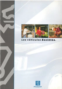 Catalogue prospekt brochure Peugeot gamme Société 106 205 306 405 1996 FR - v1 - Foto 1 di 5