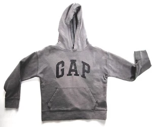 Gap Kids Size 10-11 Dark Grey Hoodie Soft And Worn - Picture 1 of 9