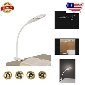 UL Listed Dimmable Clip-On LED Lamp with Easy Slide Control – Shabbos Approved - Picture 1 of 10