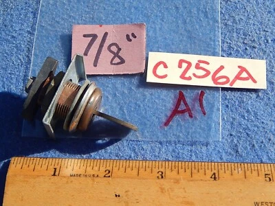 1960s Rowe Cabinet Lid Lock 7/8 inch key C256A - MM2 ??? - Image 1 of 4