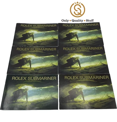 Rolex Libretto Opuscolo Booklet Submariner  1998 2003 2006 Originale - Immagine 1 di 3