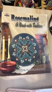 Rosemaling A Brush with Tradition painting instructions patterns - Picture 1 of 2