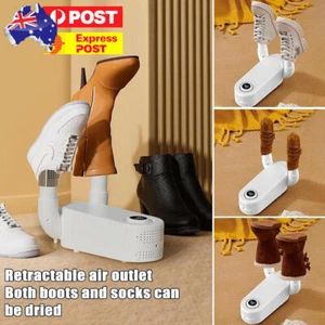 Foldable Shoe Dryer Intelligent Shoe Dryer Auto-Off Timing for Home Shoes Socks - Picture 1 of 14