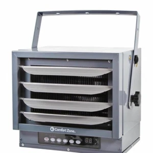 Comfort Zone Electric Digital Fan-Forced Ceiling Mount Heater, 6000 Watt,- WHITE - Picture 1 of 6