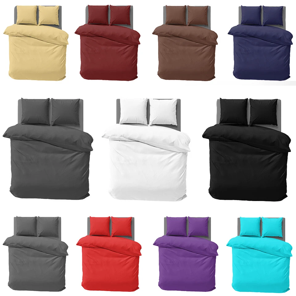 Bettwäsche Bettbezug Baumwolle 135x200 155x200 155x220 200x200 200x220 220x240 - Bild 1 von 1