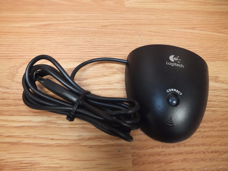 Genuine Logitech (C-BN4) Solid Black Fast RF Cordless USB Mouse Receiver *READ* - Image 1 of 4