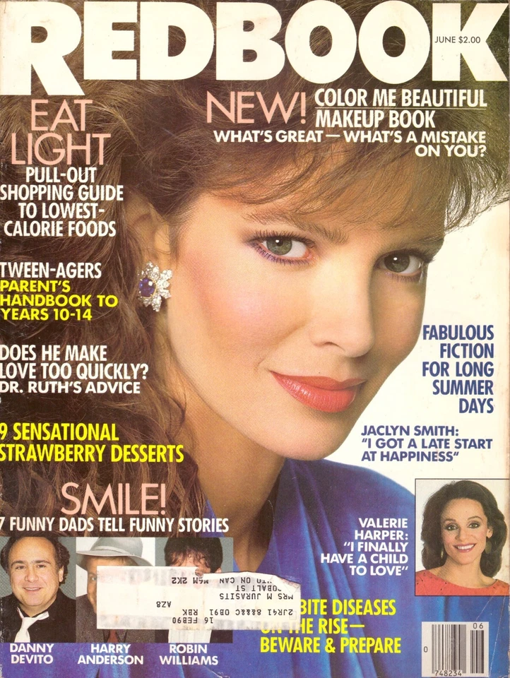 1988 Redbook June Jaclyn Smith Valerie Harper Funny Dads Dr Ruth Westheimer AIDS - Image 1 of 1