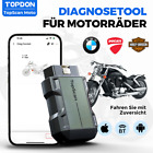 2024 TOPDON OBD2 Motorrad diagnosegerät Scanner Code Leser für BMW DUCATI HARLEY