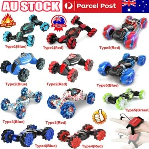 Remote Control Off-Road Gesture Sensing 4WD Double Sided Flip RC Stunt Car UL - Picture 1 of 20