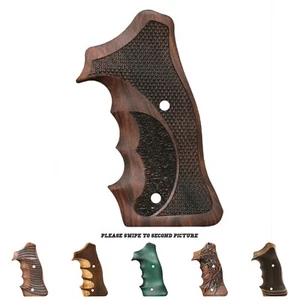 Impugnatura per S&W K - L .38 .357 telaio quadrato butt, stile bersaglio - Foto 1 di 7