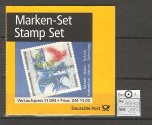 Germany 0401 Bund 2000 booklet Type 40 used 10v CV 55 eur Plane - Picture 1 of 3