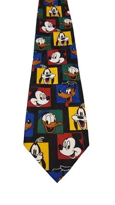 Corbata Mickey Unlimited de Balancine Inc 100 % poliéster Classis dibujos animados Donald Foto 1 de 4