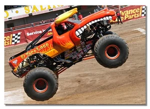 Monstertruck El Toro Lok Pickup größere Federung und Reifen Foto Poster Druck - Bild 1 von 6