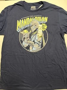 Star Wars The Mandalorian Men's Grogu and Mando Graphic Tee - Size: XL - Picture 1 of 19