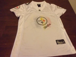 Troy polamalu used womens large reebok Pittsburgh Steelers jersey NFL - Picture 1 of 3