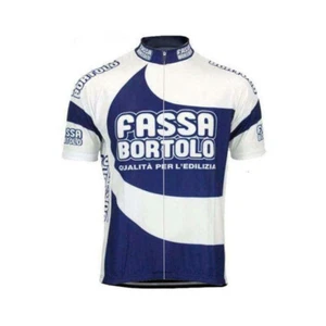 Maglie Ciclismo Retro Fassa Bortolo Ciclismo Maniche Corta Maglie Bicicletta - Foto 1 di 4