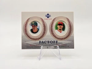 Barry Zito Troy Glaus 2003 Upper Deck Game Face Faceoff #173 - Picture 1 of 2