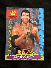 RAZOR RAMON 1995 GOOD HUMOR WWF WRESTLING ICE CREAM CARD  (4)