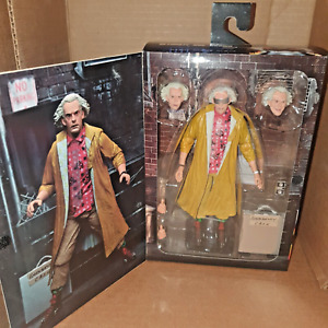 NECA BACK TO THE FUTURE PART II/2 ULTIMATE DOC BROWN 7" ACTION FIGURE (2015)