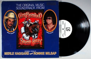 Merle Haggard - Bronco Billy (1980) Vinyl LP • PROMO • Ronnie Milsap, Soundtrack - Picture 1 of 2